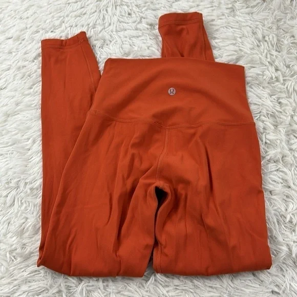 Lululemon Align High-Rise Pant 25" Canyon Orange - Picture 3 of 4